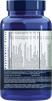 Supplement Facts panel of Life Extension Mix showing full ingredients list and serving size.