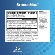 Jarrow Formulas BroccoMax® 35 mg – 60-120 Delayed Release Veggie Capsules