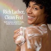 Dr. Bronner's Pure-Castile Rose Bar Soap 140g usage instructions