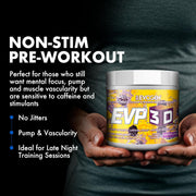 Evogen EVP-3D Pre-Workout BlackBerry Lemonade - 496g