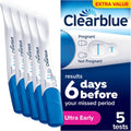 Clearblue Ultra Early Detection Pregnancy Test 5 Pack