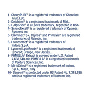 Supplement facts label for Life Extension Mix Without Copper formula showing ingredients.