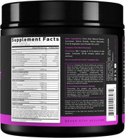 Kaged Original supplement powder supplement facts label 554g and barcode