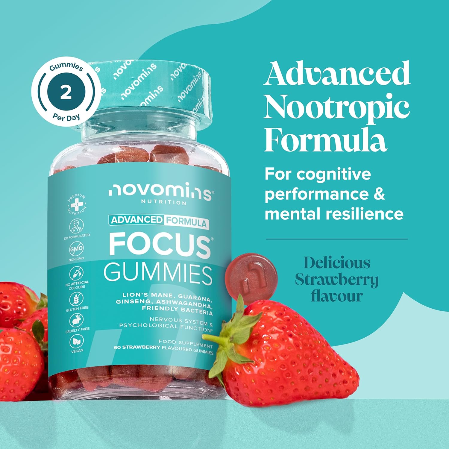 Novomins Nutrition Neuro Focus Gummies