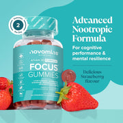 Novomins Nutrition Neuro Focus Gummies