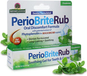 Nature’s Answer PerioRub topical gel for teeth and gums 14.2g box front view