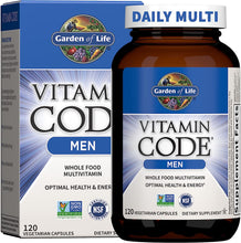 Load image into Gallery viewer, Garden of Life Vitamin Code Men, 120 capsules
