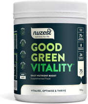Nuzest Good Green Vitality Greens Powder Tub - Superfood Drink 750g