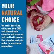 Ener-D Sugar Free Raspberry Vitamin D Powder Mix – 24 Sachets