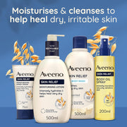 Aveeno Skin Relief Moisturising Lotion variants.