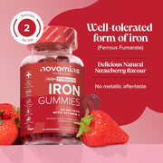 Novomins Nutrition Iron Gummies