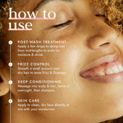 Fushi Organic Moringa Oil 50 ml | Fresh-Pressed & 100% Pure Soothing Oil for Sensitive Skin & Hair