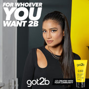 got2b Glued Water Resistant Spiking Gel tube Hold 6 150ml hair styling and spiking use
