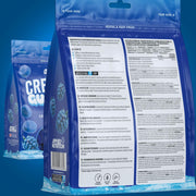 Supplement Facts & Ingredients Image: Applied Nutrition creatine gummies ingredients label 80 count