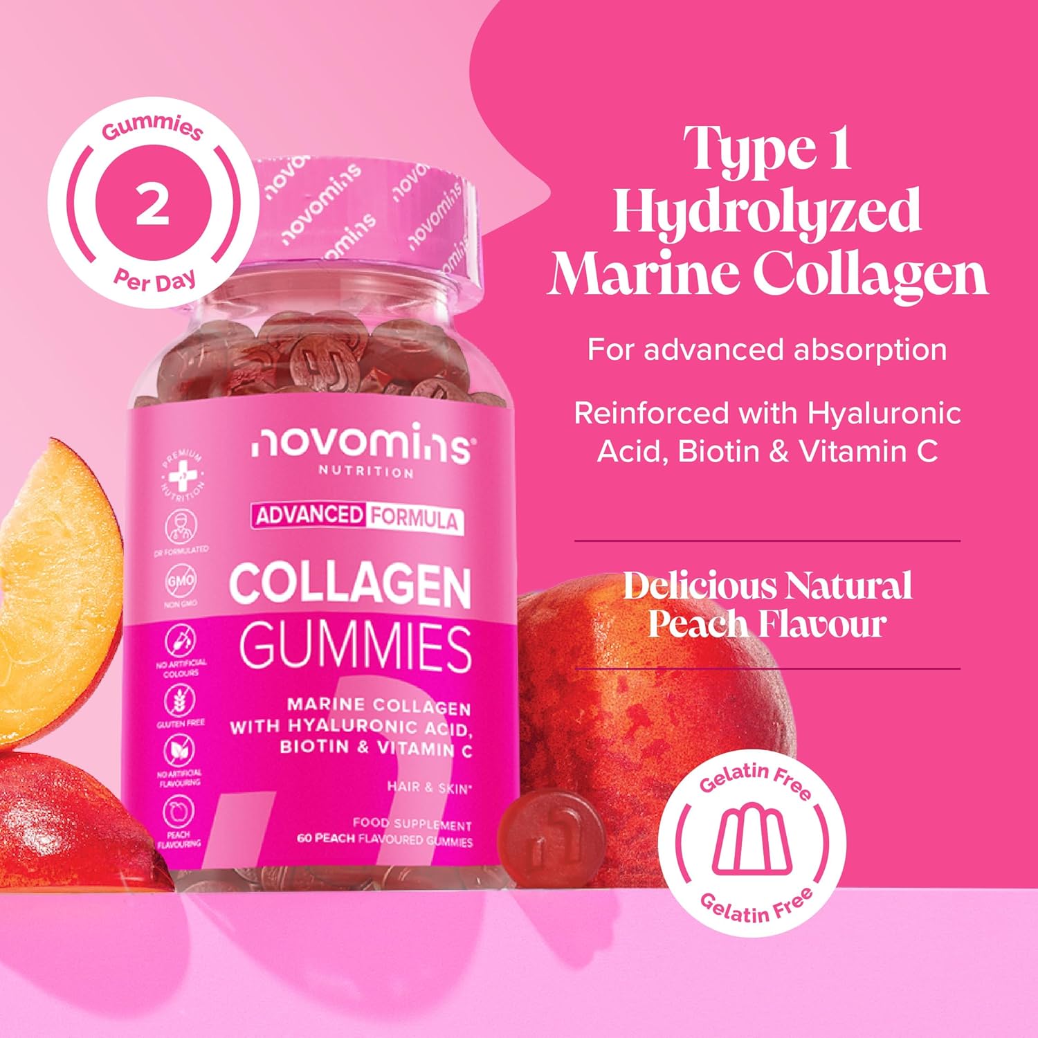 Novomins Nutrition Collagen Gummies