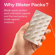 Bio-Kult Brighten Probiotic Capsules with Vitamins & Zinc blister pack.