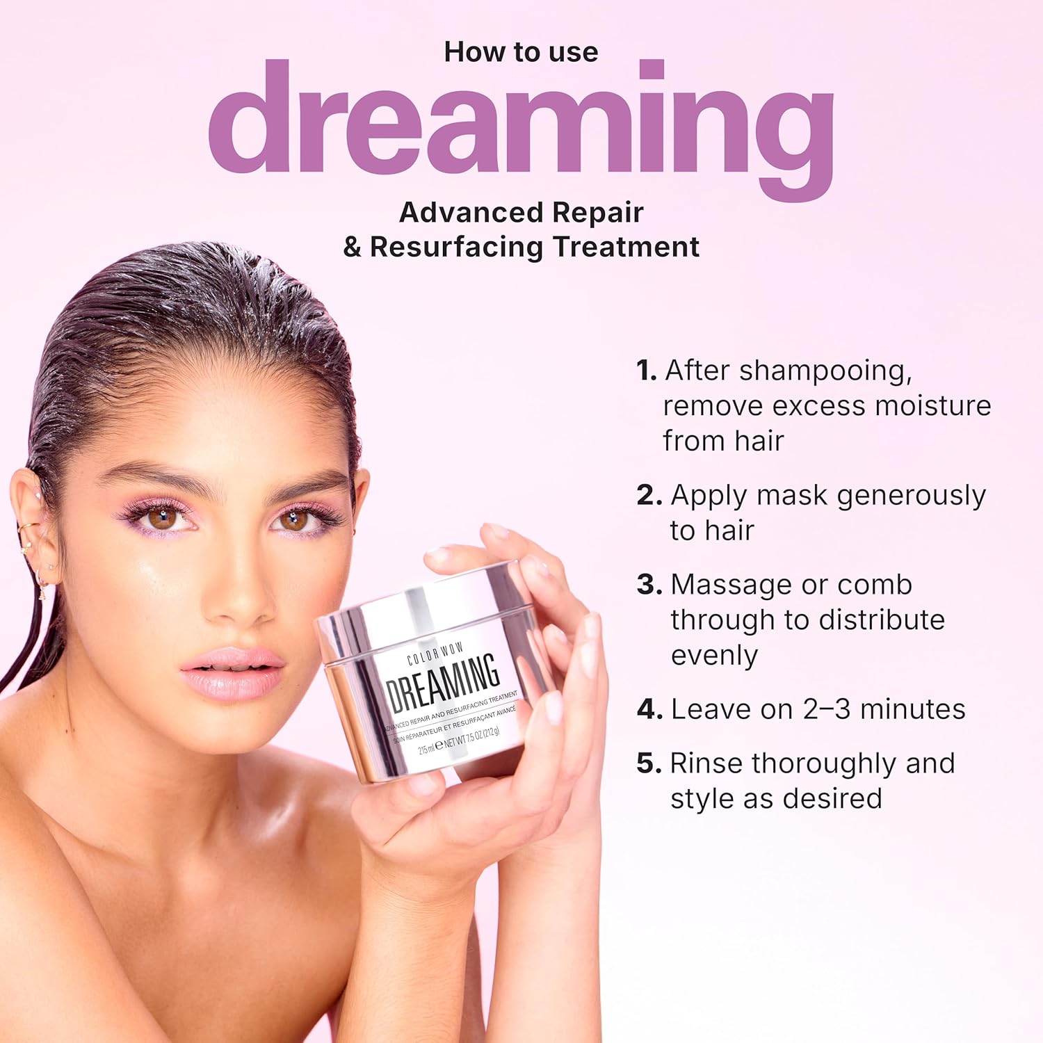 Color Wow Dreaming Advanced Hair Treatment & Mask - 215ml