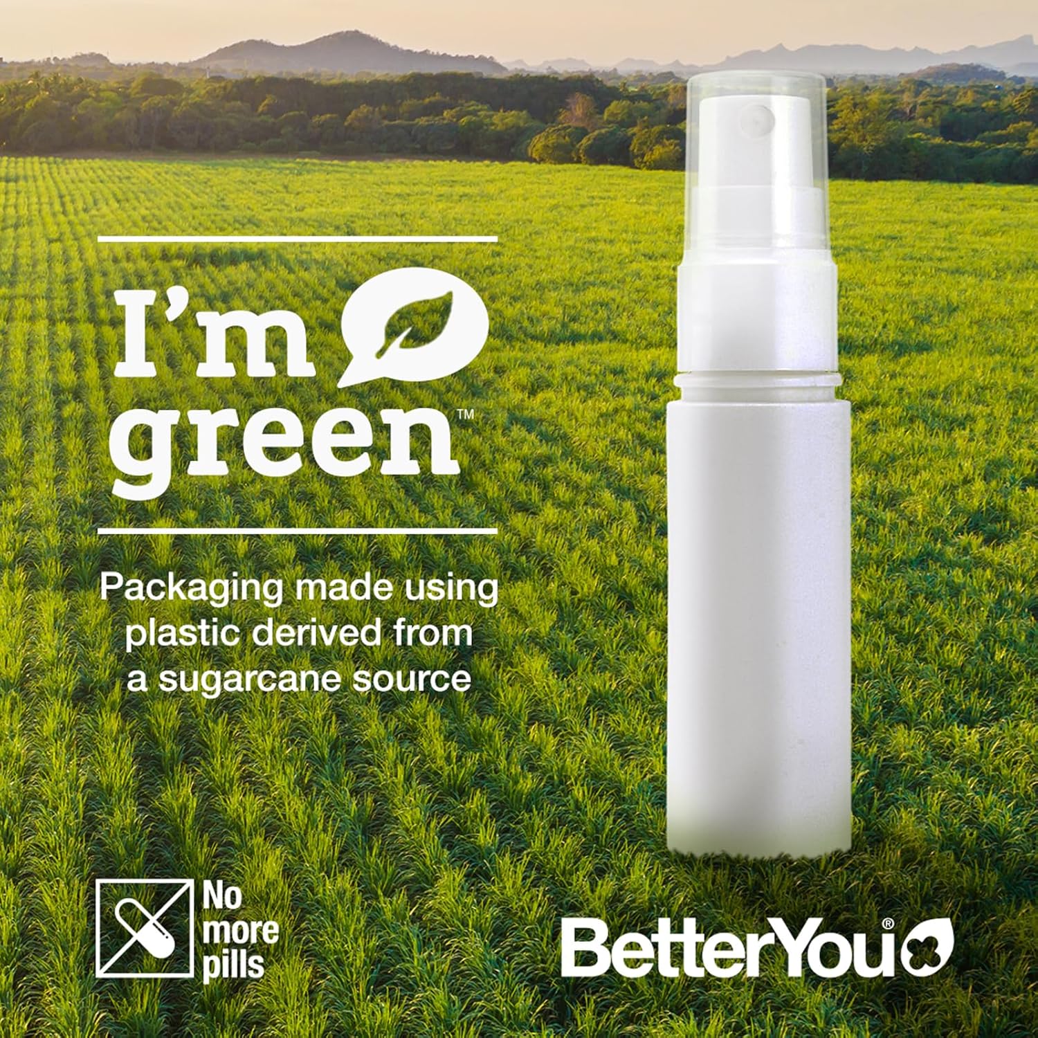 BetterYou Turmeric Oral Spray, Orange Flavour - 25ml