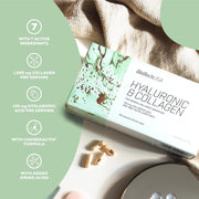 BioTechUSA Hyaluronic and Collagen supplement facts capsules 120 count quantity