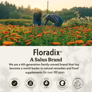 Floradix Gallexier Liquid Herbal Formula 250ml. A Salus Brand