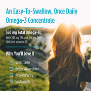 Nordic Naturals Omega One - 650 mg Omega-3 & Vitamin D3 