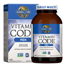 Load image into Gallery viewer, Garden of Life Vitamin Code Men, Vegetarian Capsules
