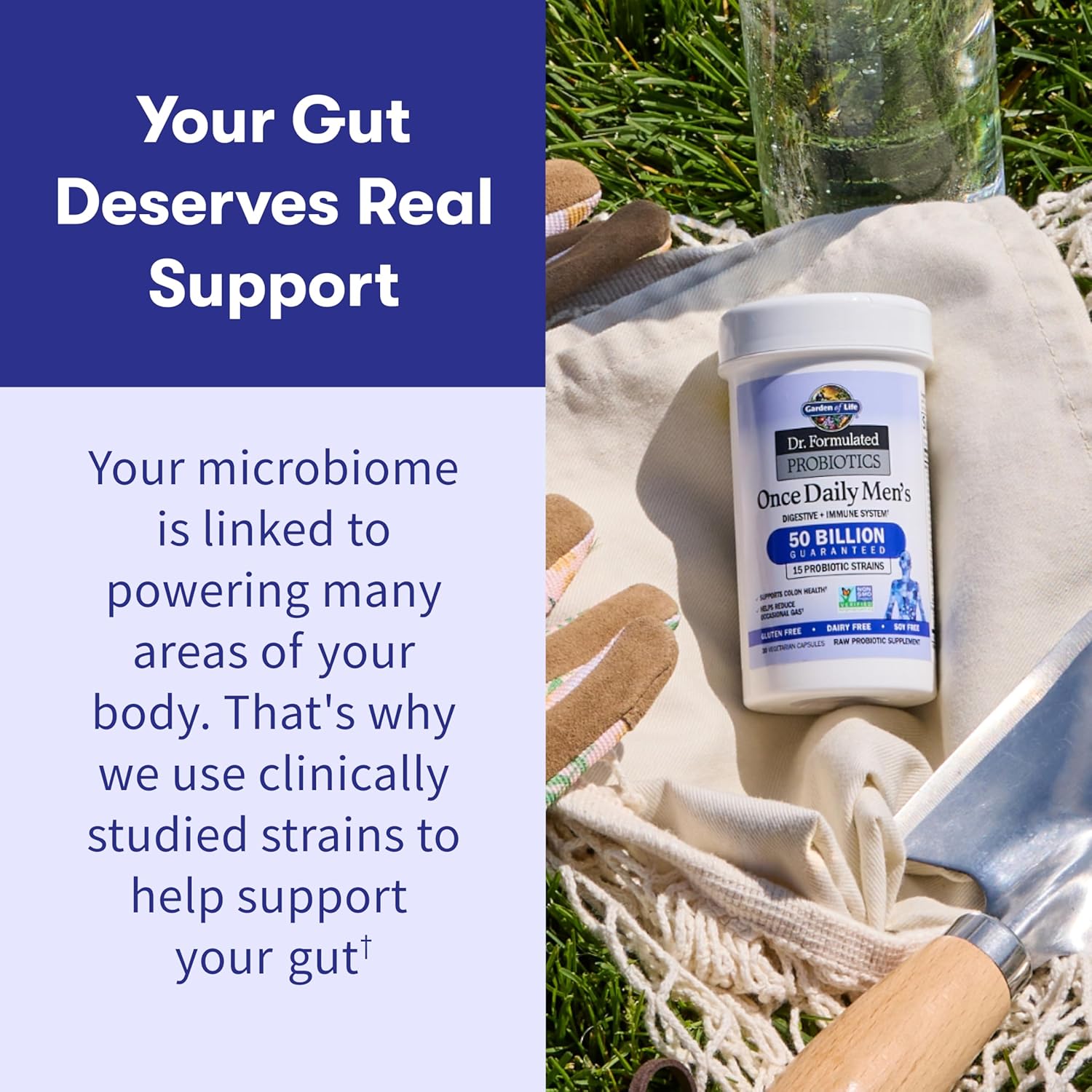 Garden of Life Dr. Formulated Probiotics Once Daily Men's - 30 Caps