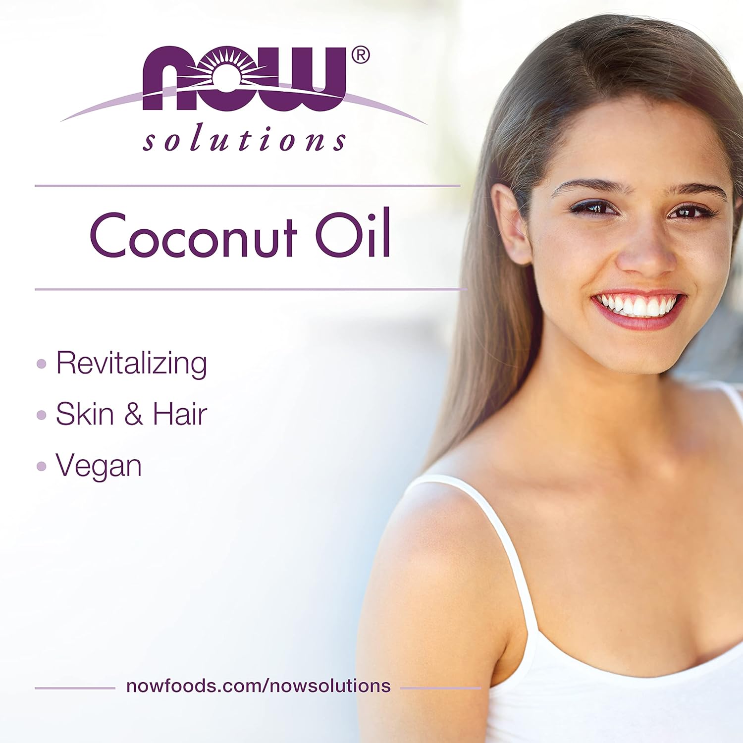 NOW Solutions Fractionated Liquid Coconut Oil