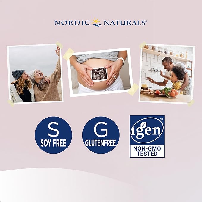 Nordic Naturals Prenatal DHA - 830mg Omega-3 & Vitamin D3 Softgels