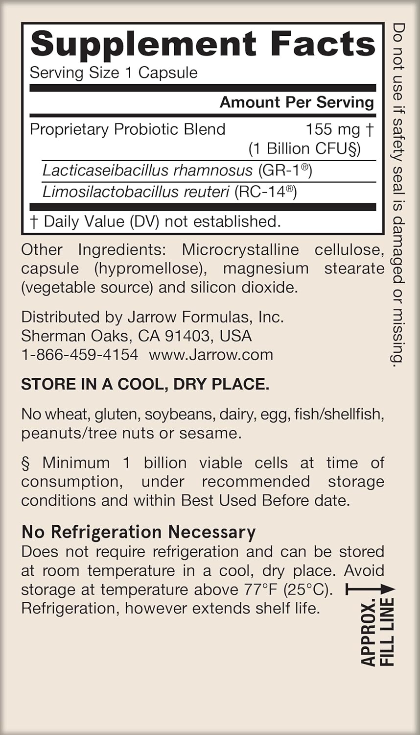 Jarrow Formulas Fem-Dophilus® - 5 Billion CFU Vaginal Urinary Tract