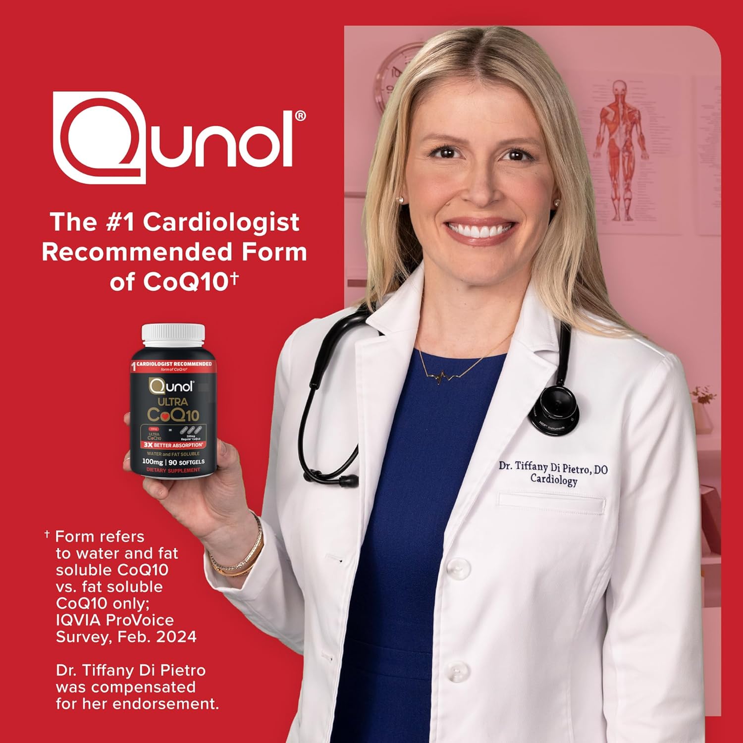 Qunol Ultra CoQ10 100mg Softgels