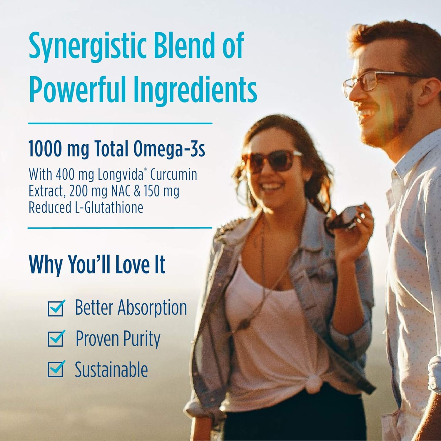 Nordic Naturals Omega Curcumin - 1200 mg Omega-3s & 400 mg Curcumin