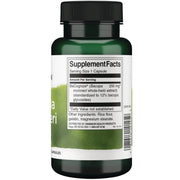 Swanson Bacopa Monnieri Extract 250mg capsules supplement facts ingredients & barcode label bottle 90 capsules