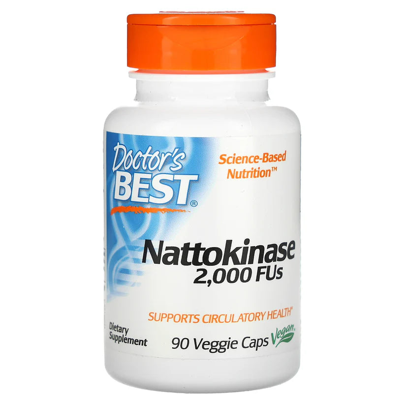 DOCTOR'S BEST Nattokinase  2,000 FUs, 90 - 270 Veggie Caps