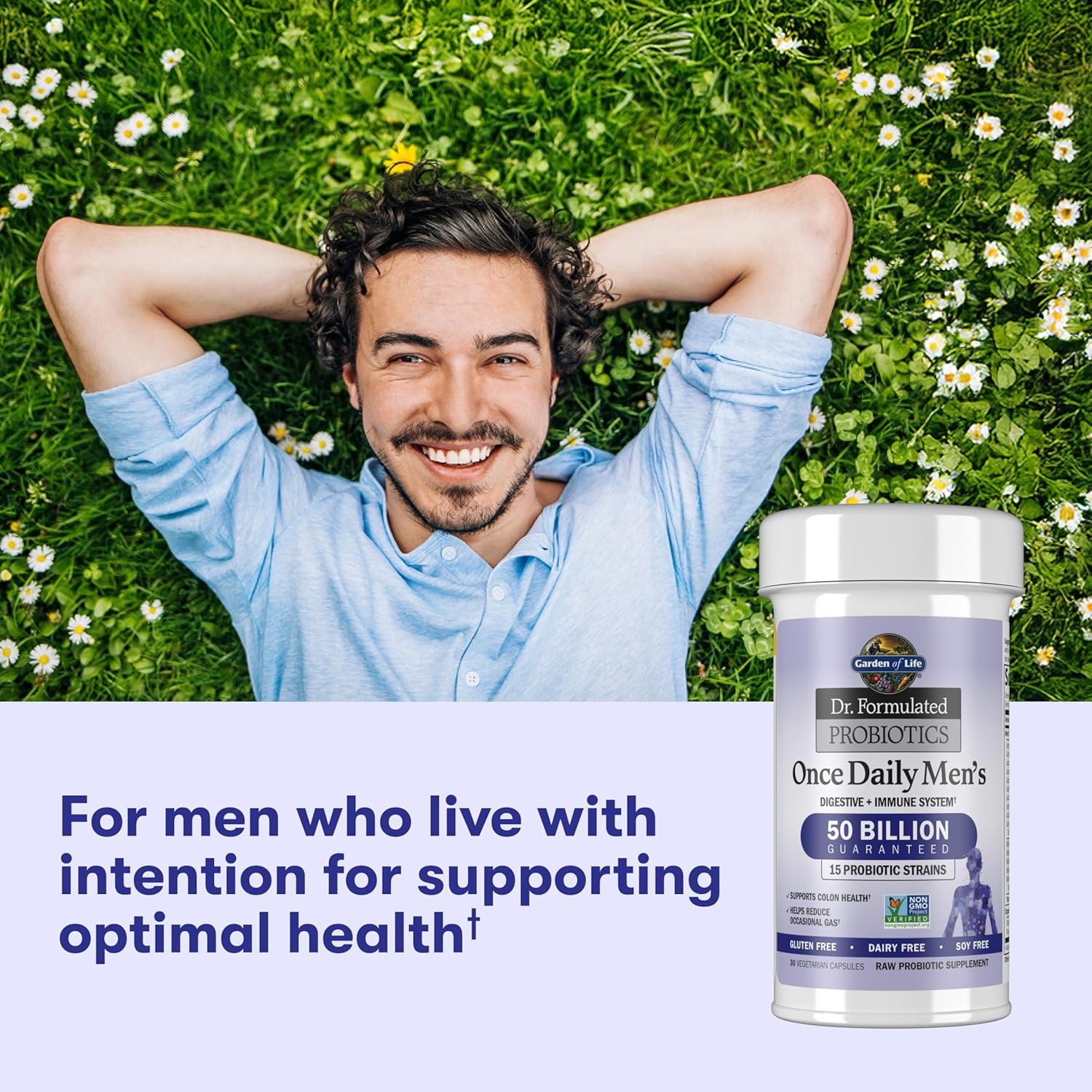 Garden of Life Dr. Formulated Probiotics Once Daily Men's - 30 Caps