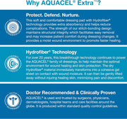 Aquacel Extra 15cm x 15cm Hydrofiber Dressing for Exuding Wounds - 5 Count