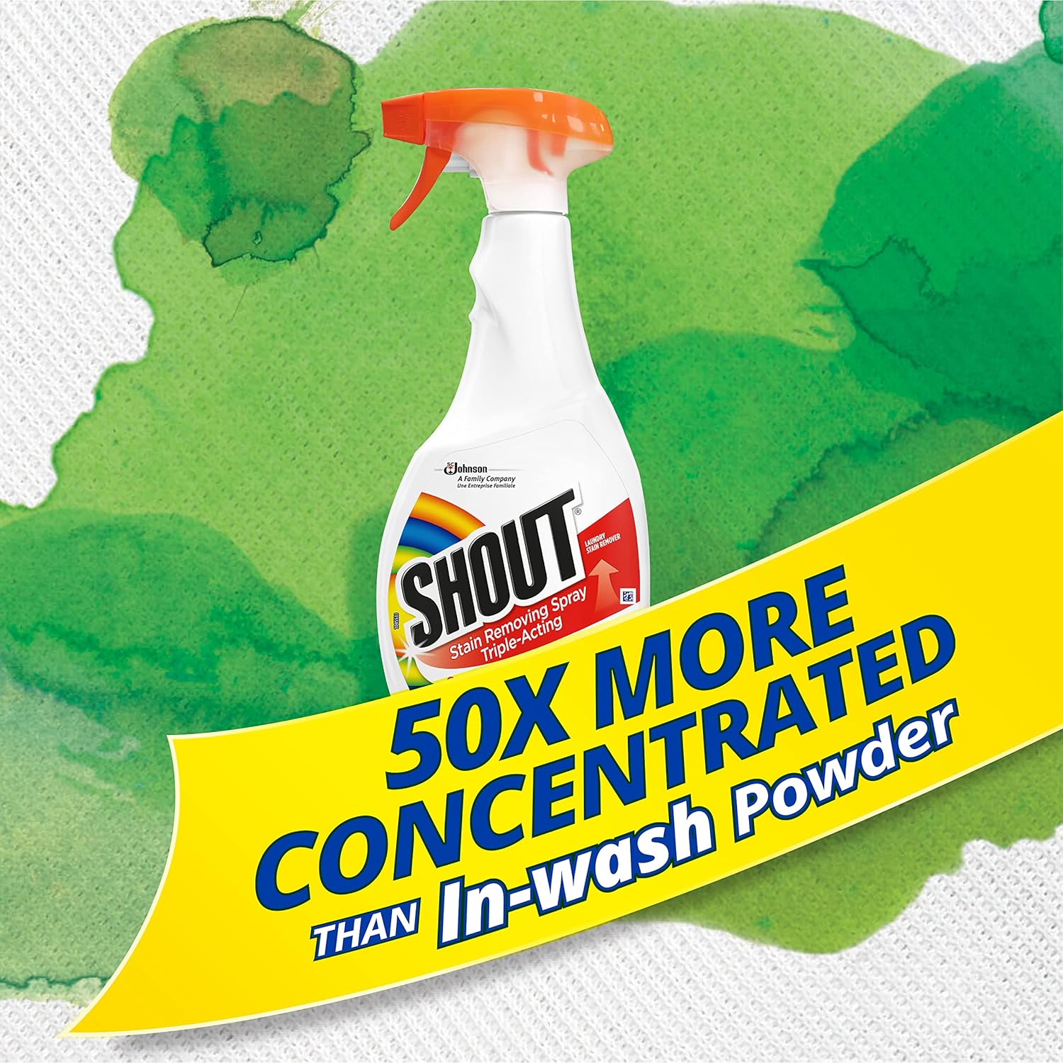 Shout Triple-Acting Stain Removing Spray 500ml