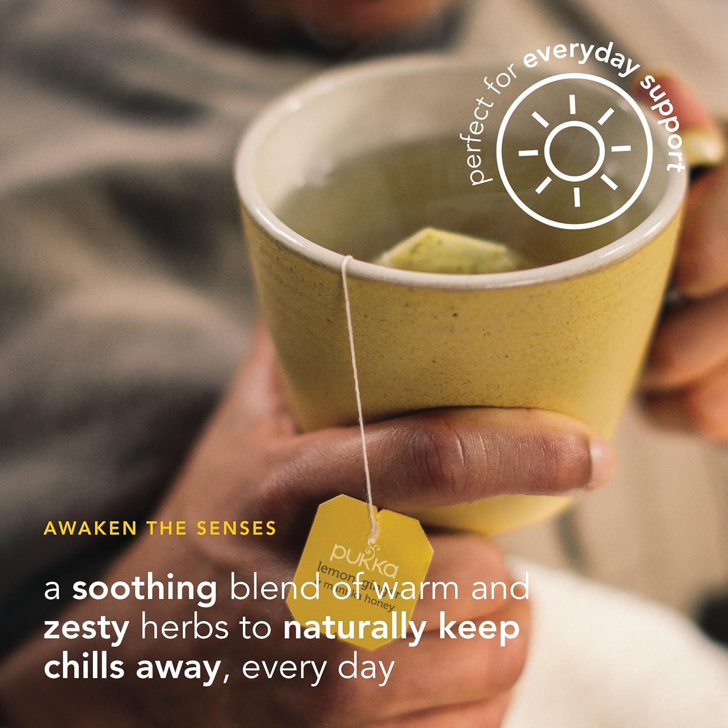 Pukka Organic Lemon, Ginger & Manuka Honey Herbal Tea 34g - 20 Sachets