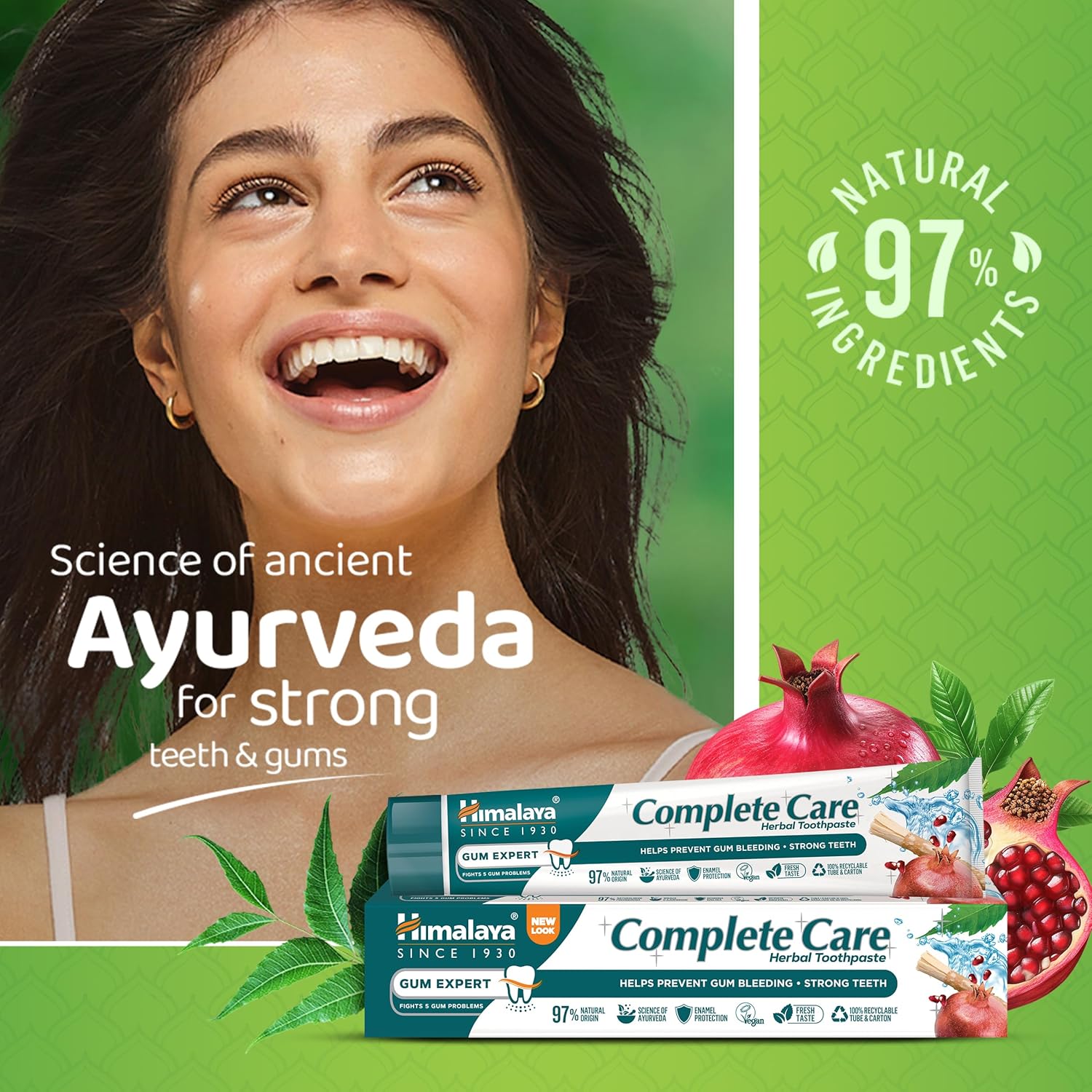 Himalaya Complete Care Herbal Toothpaste - 75ml