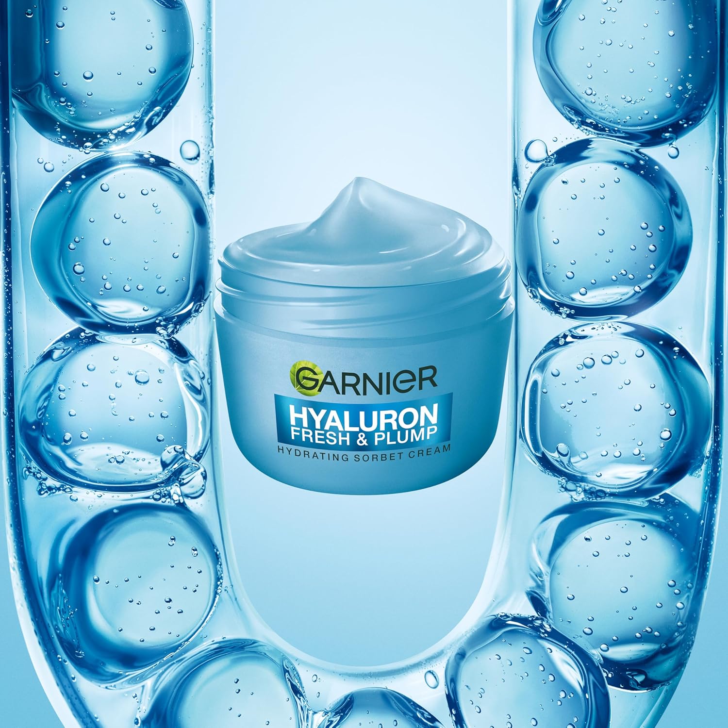Garnier Hyaluron Fresh & Plump Hydrating Sorbet Cream 85ml daily facial moisturiser