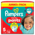 Pampers Baby-Dry Pants Size 5 Jumbo+ Pack - 64 Nappies