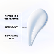 Demonstrating gentle application of Olay eye cream around the orbital bone.