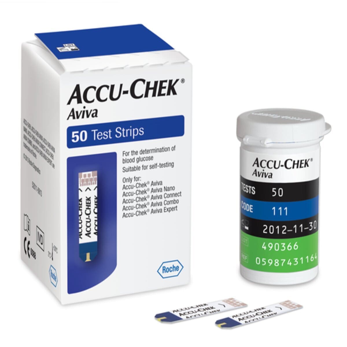 Accu-Chek Aviva Test Strips - 50 Count