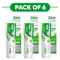 Aloe Dent Whitening Aloe Vera Gel Toothpaste Fluoride Free 100ml Pack of 6