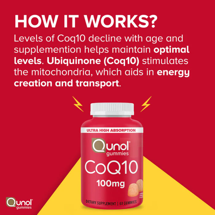 Qunol® CoQ10 Gummies, 100 mg