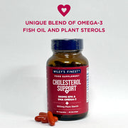 Wiley's Finest Omega-3 Fish Oil with Plant Sterols - 90 Softgels