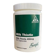 Bio-Health Milk Thistle 450mg capsules bottle vegan herbal supplement 60 capsules