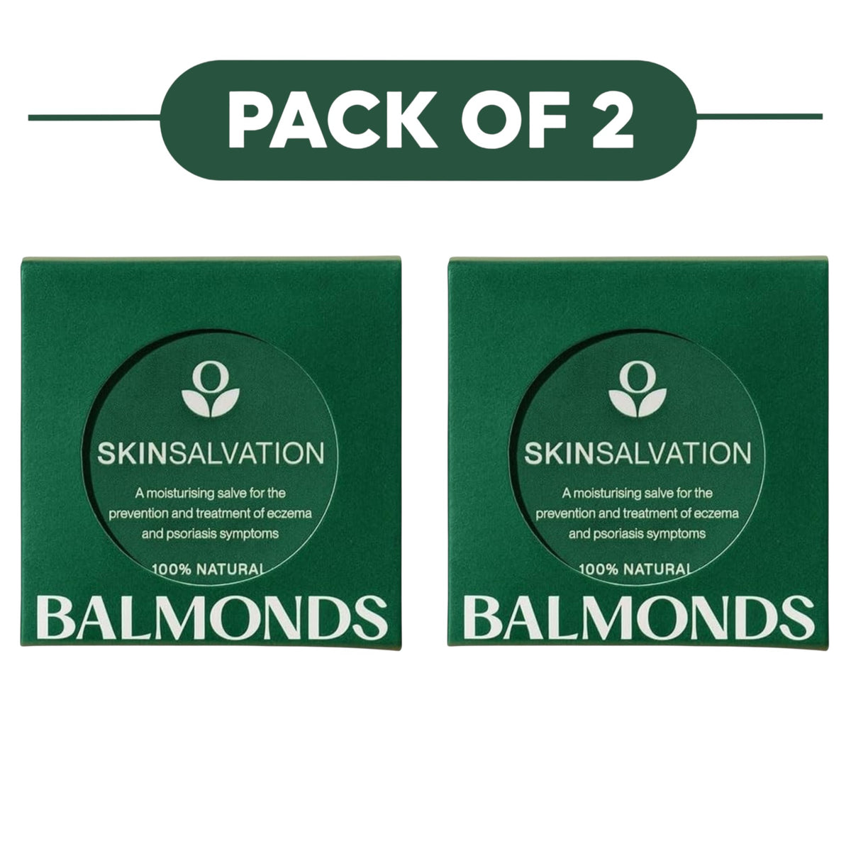 Balmonds Skin Salvation Moisturising Balm 50ml Pack of 2