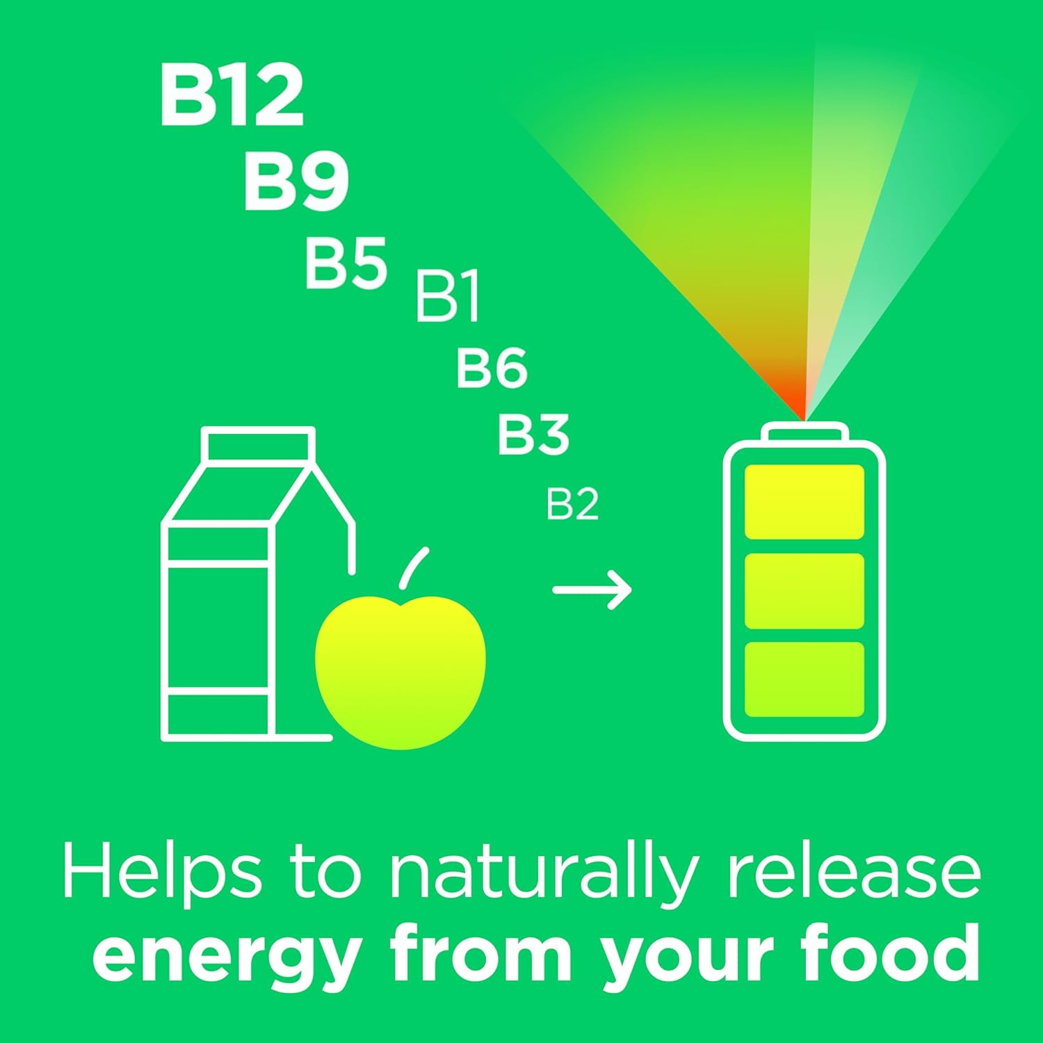 Berocca Energy Vitamin Effervescent Tablets – Natural Orange Flavour, 60 Sugar-Free Tablets