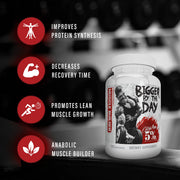 5% Nutrition Bigger By The Day Supplement - 120 Capsules